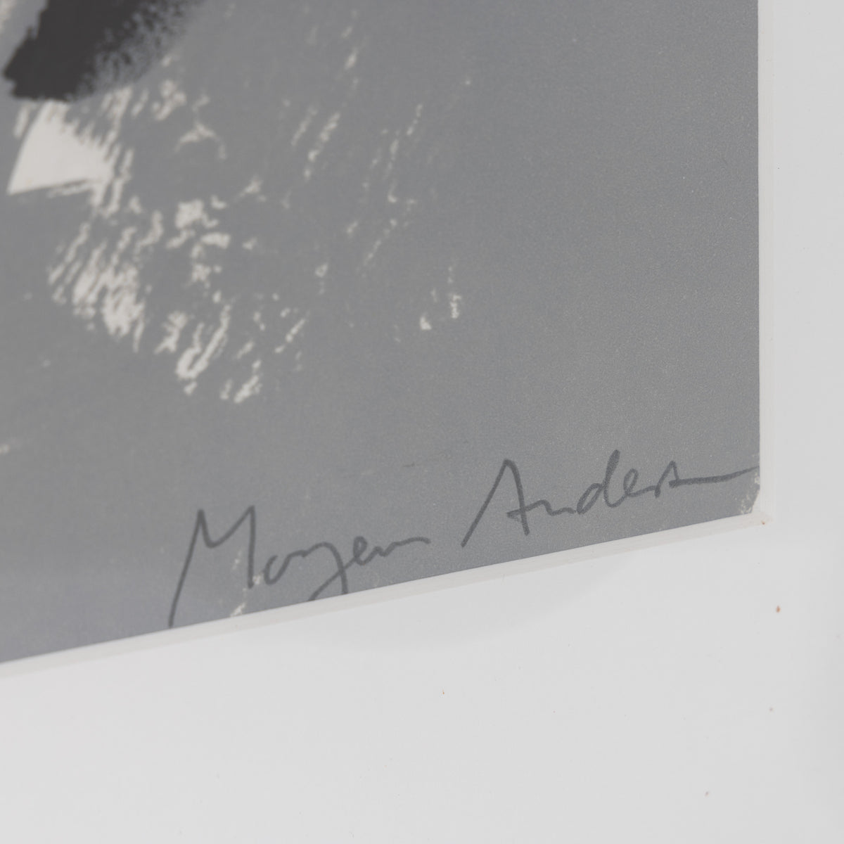 Lithograph in frame
