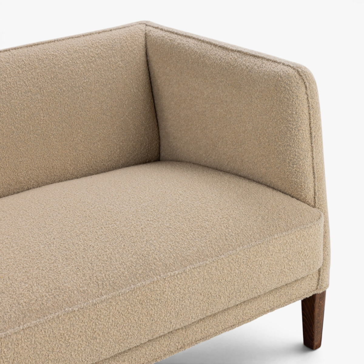 2 pers. sofa i bouclé