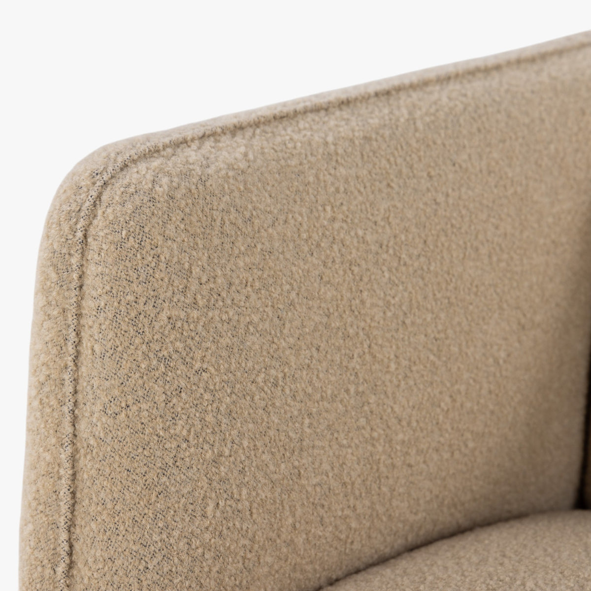 2 pers. sofa i bouclé