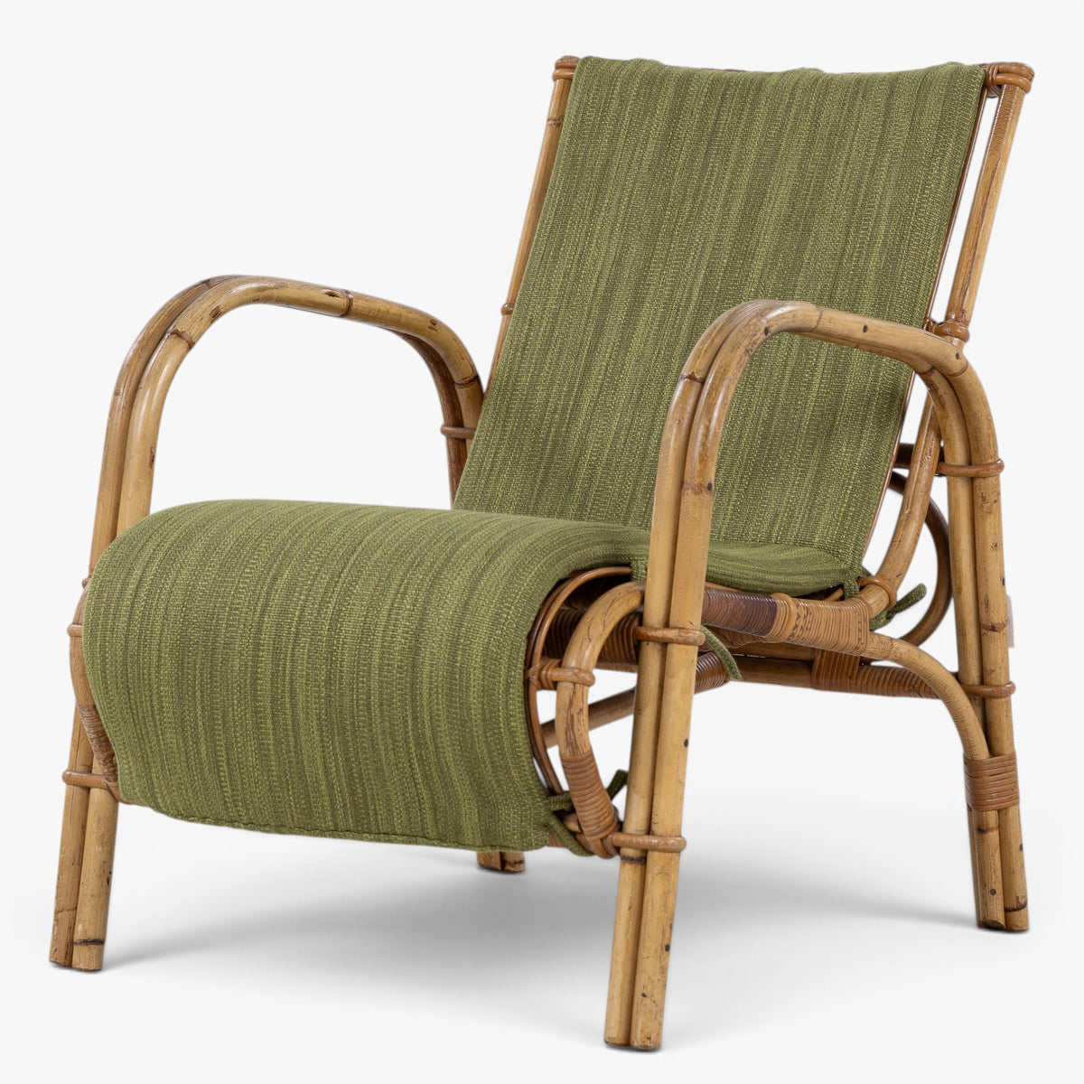 Easy chair in bamboo