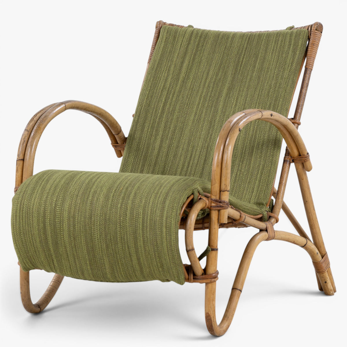Easy chair in bamboo