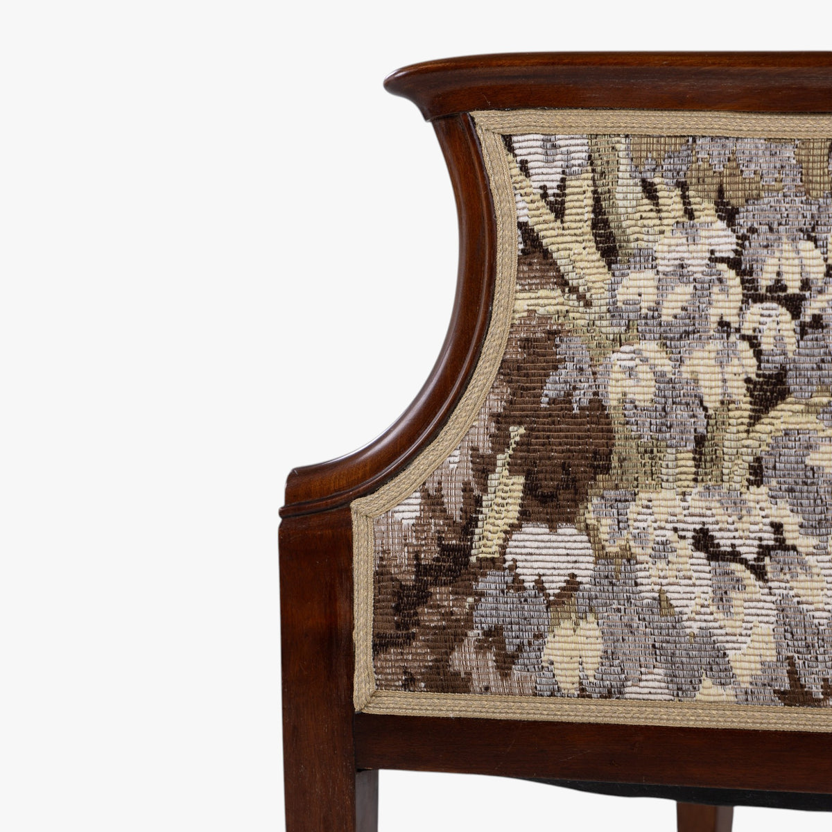Easy chair in new textile