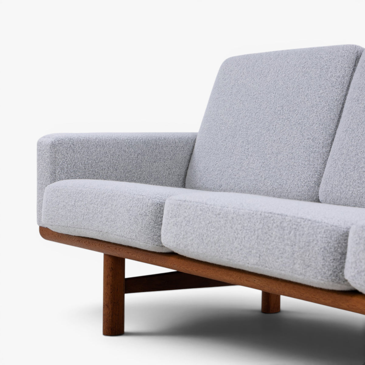 GE 236/3 - 3 seater sofa in oak