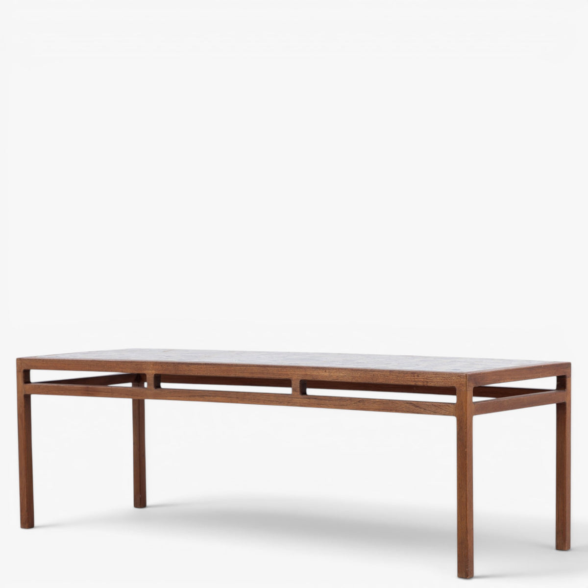Teak coffee table