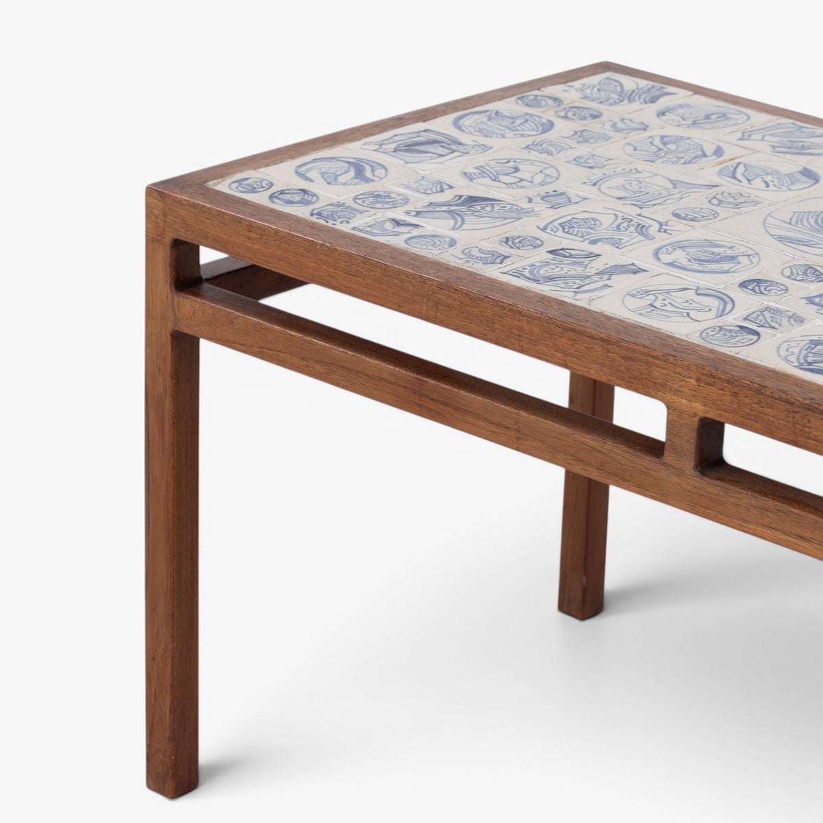 Teak coffee table