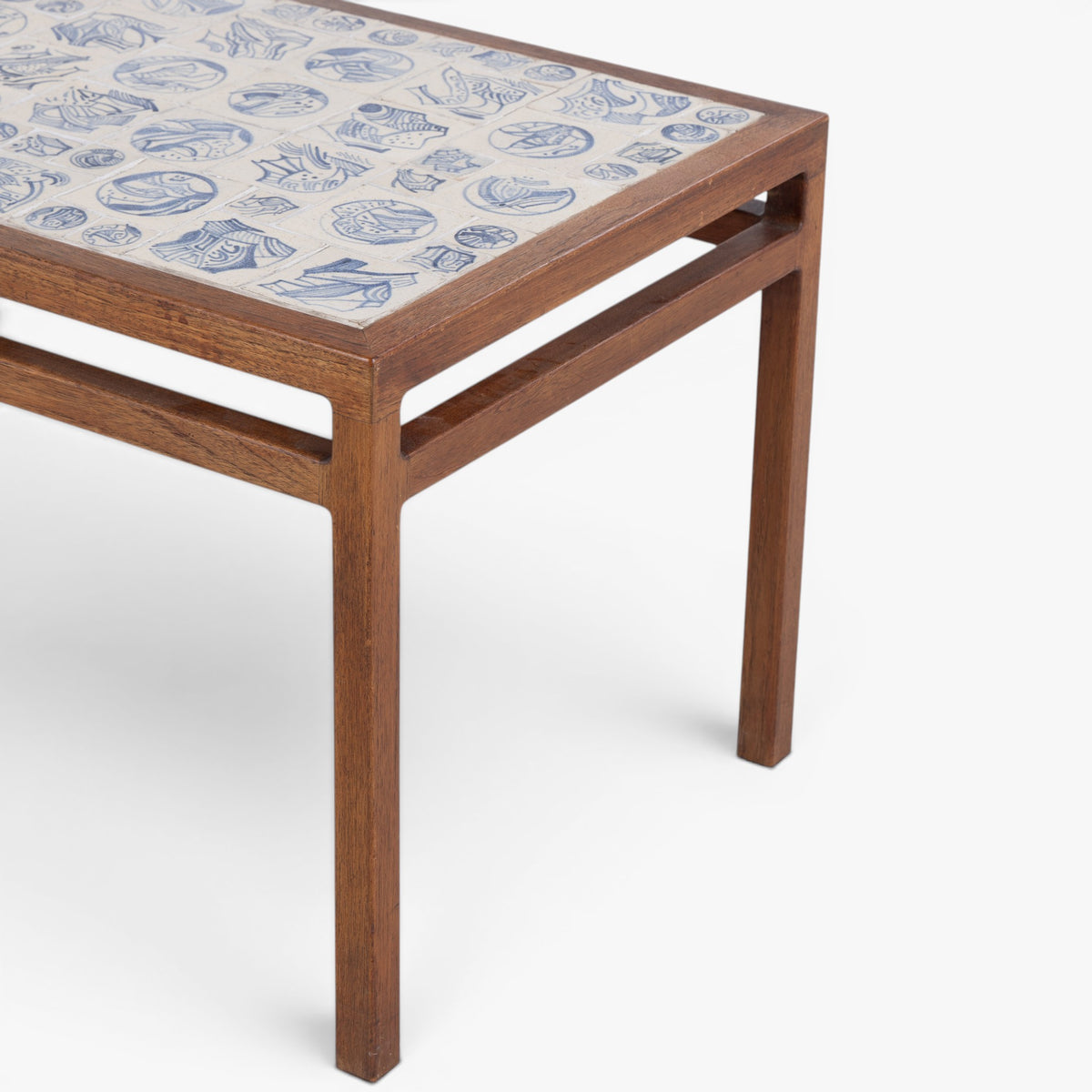 Teak coffee table