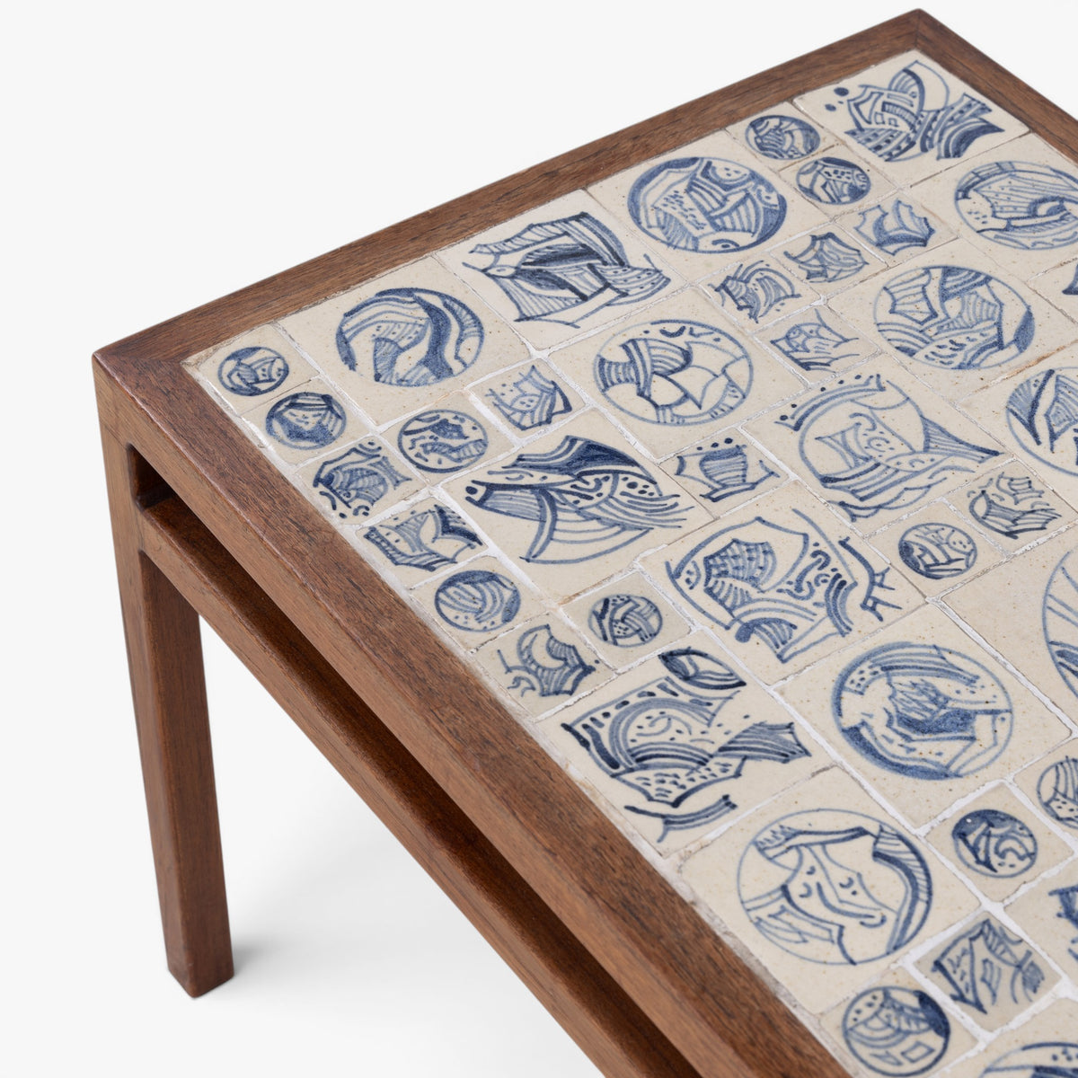 Teak coffee table