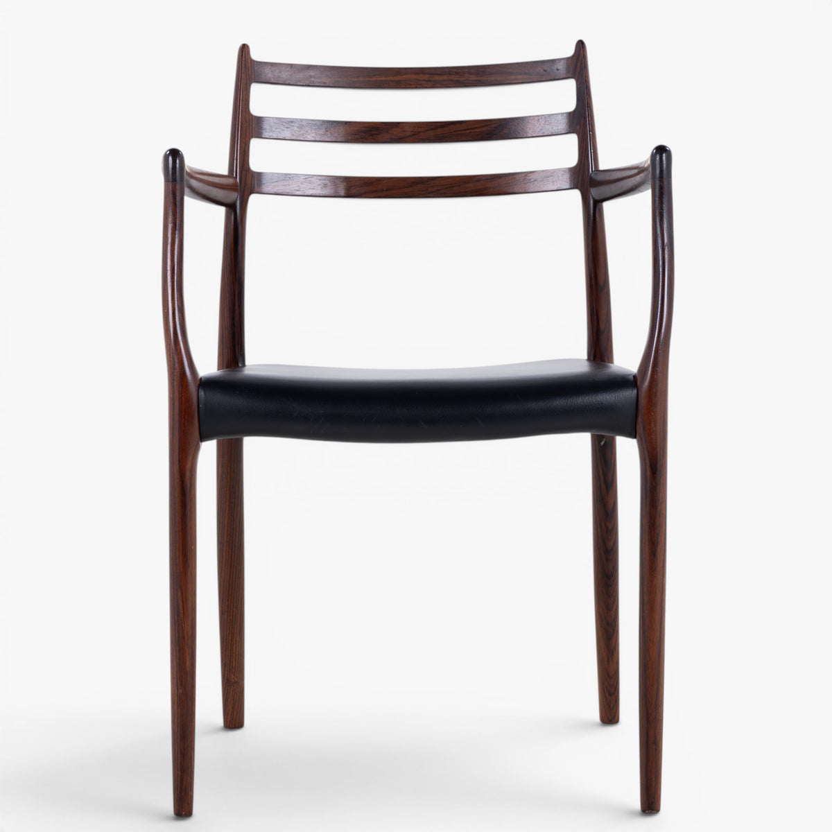 NO 62 - Set of 10 armchairs in Rio rosewood