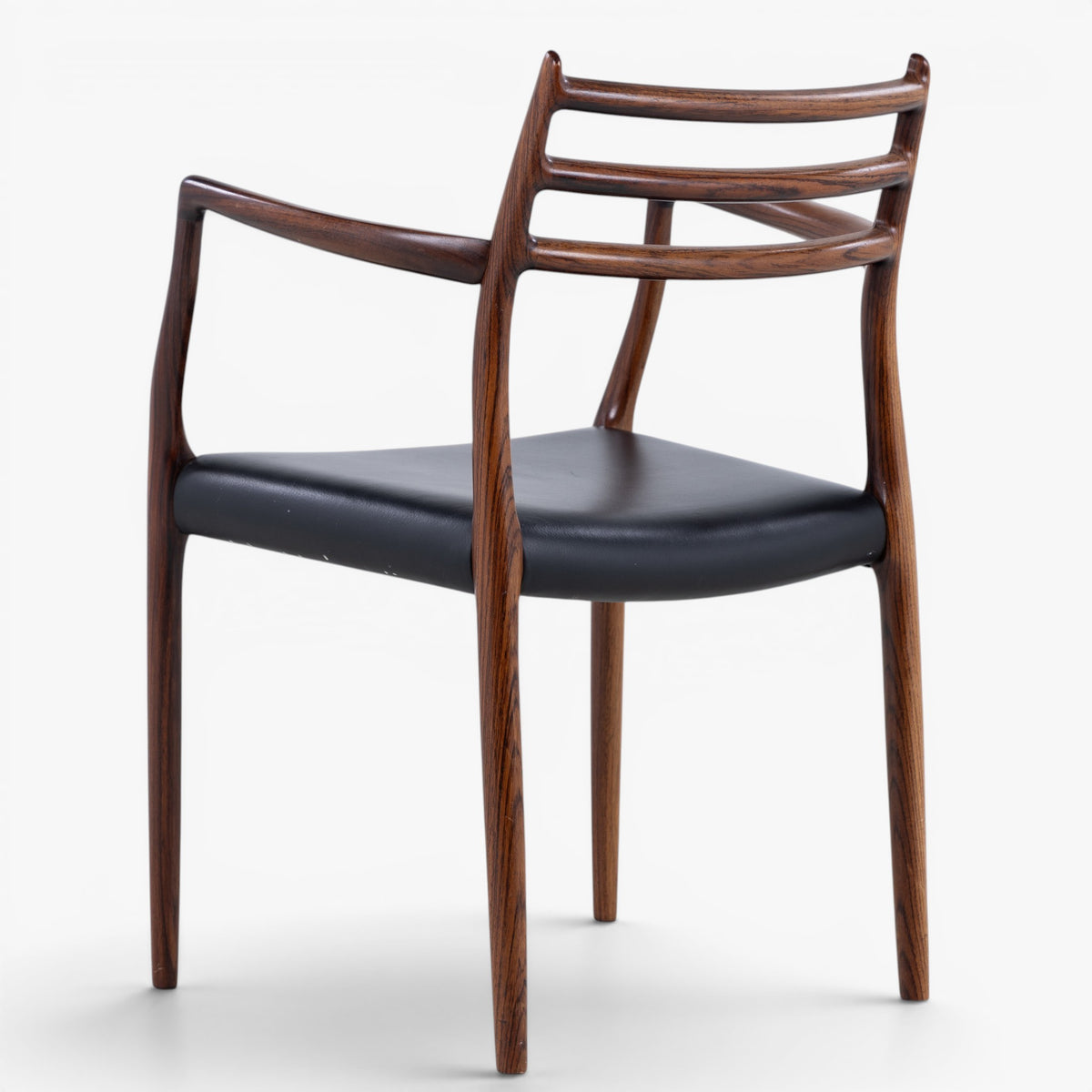 NO 62 - Set of 10 armchairs in Rio rosewood