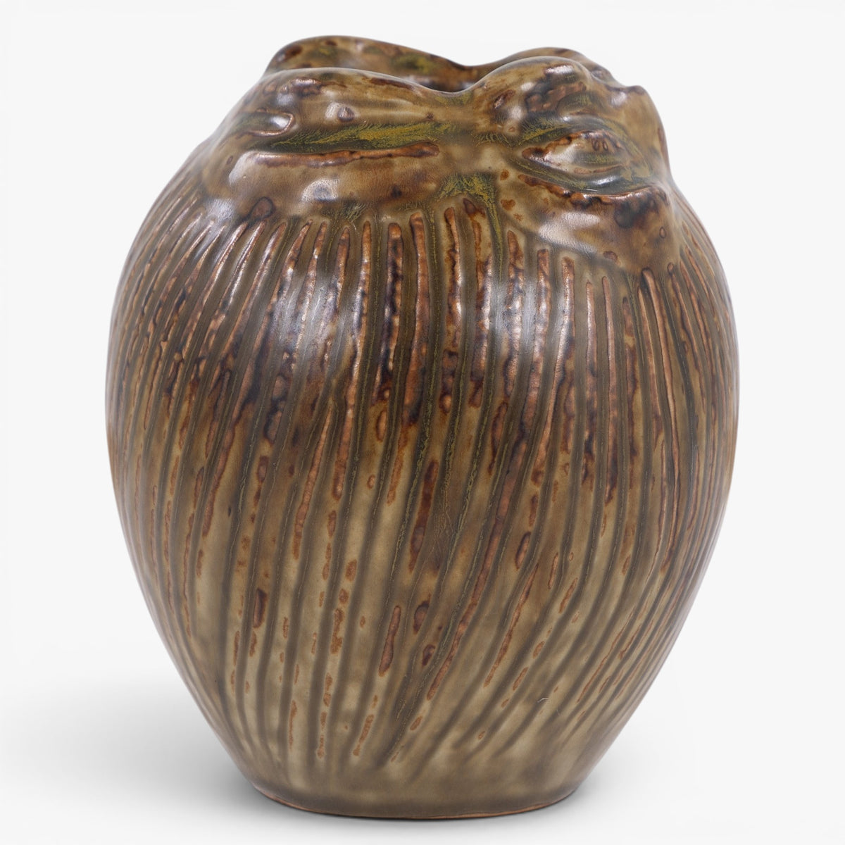 Vase in stoneware