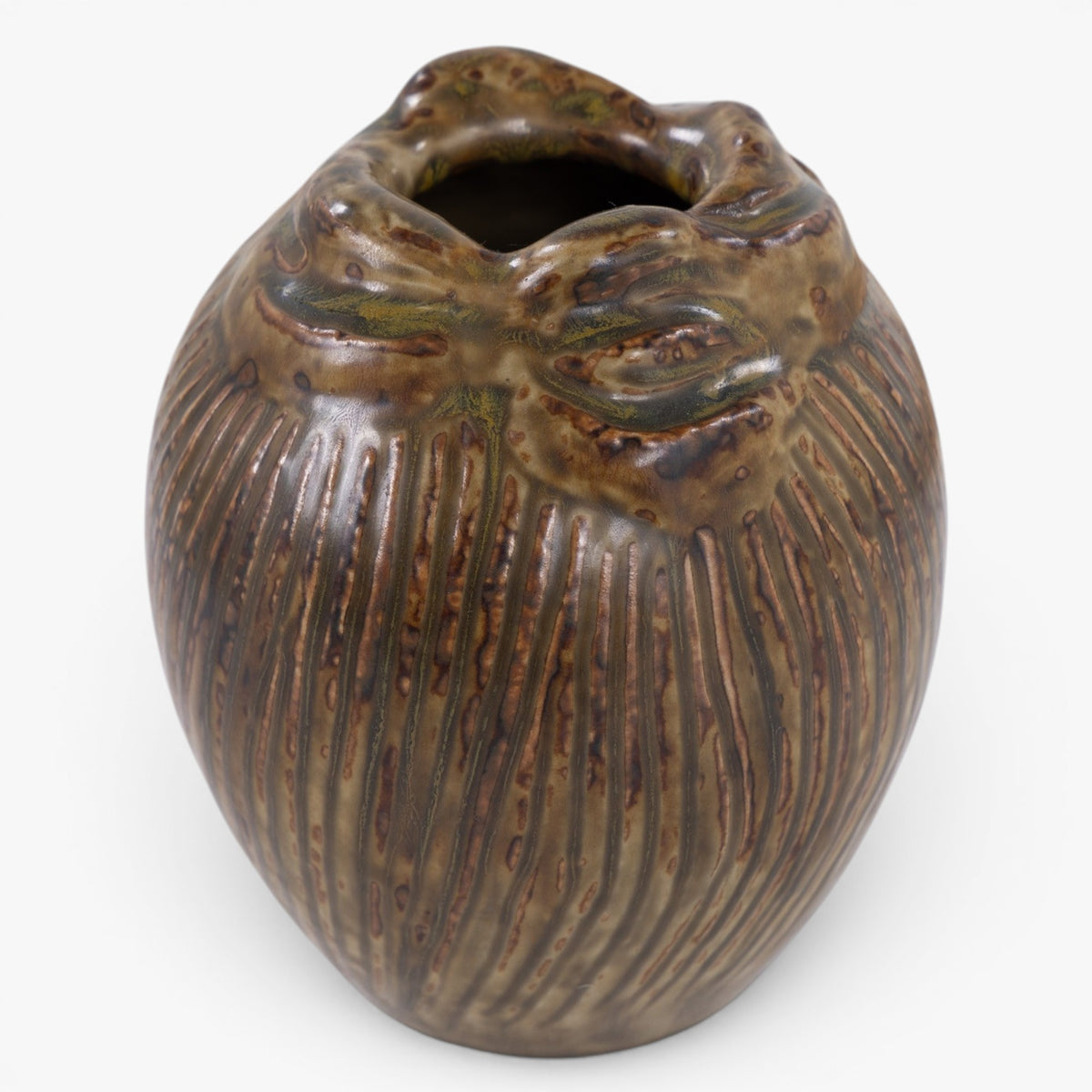 Vase in stoneware