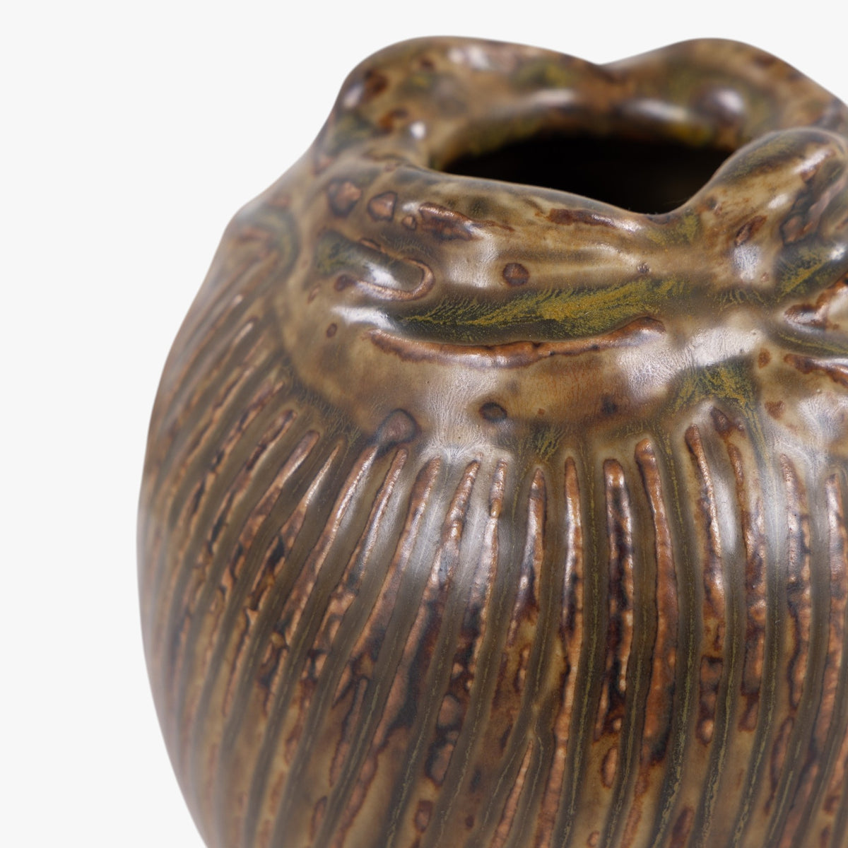 Vase in stoneware