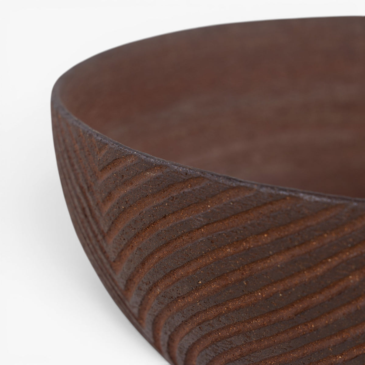Large stoneware bowl