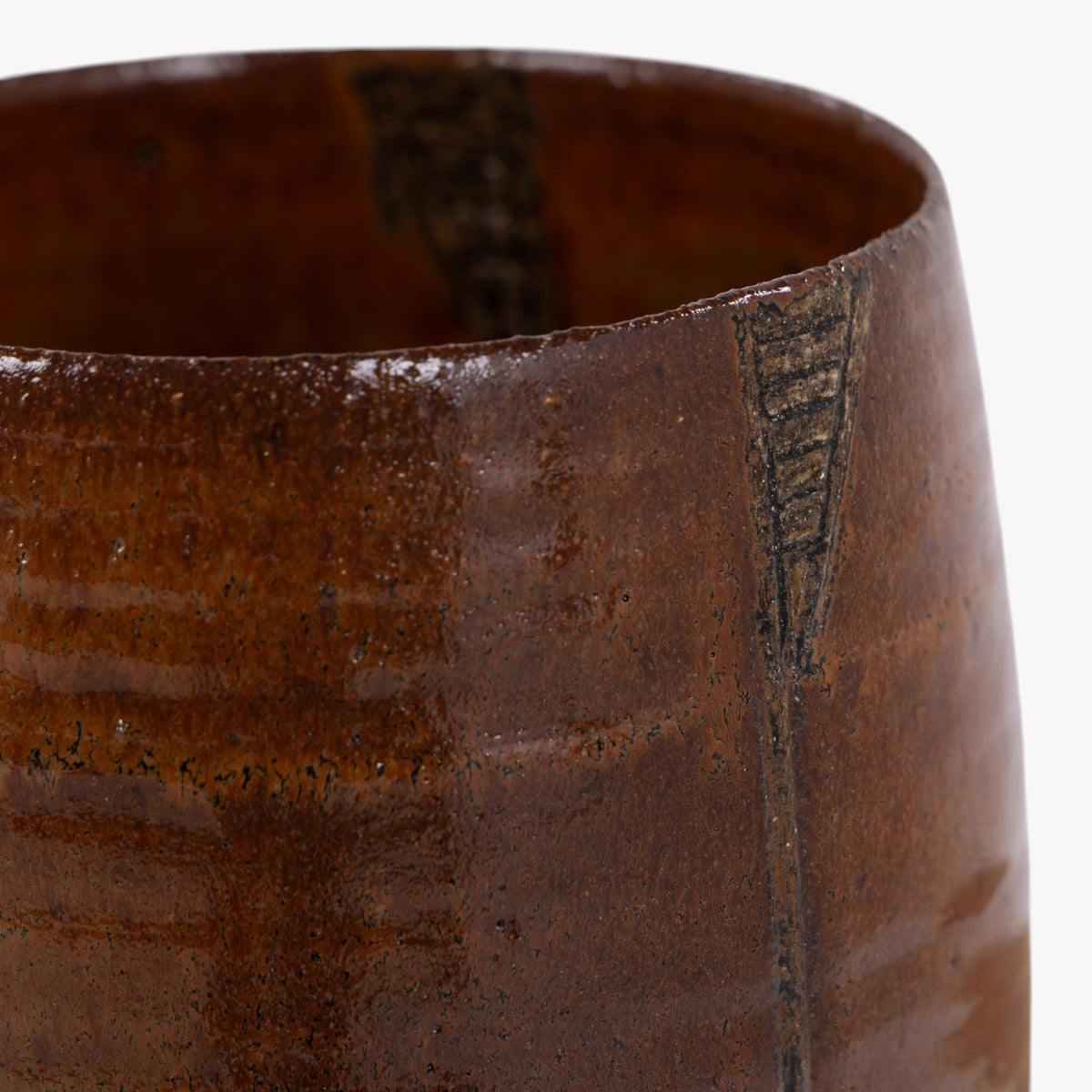 Jar in stoneware