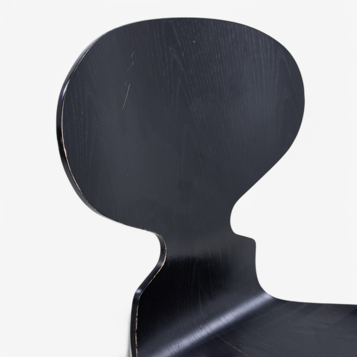 AJ 3100 - Set of 4 black stained Ant Chairs