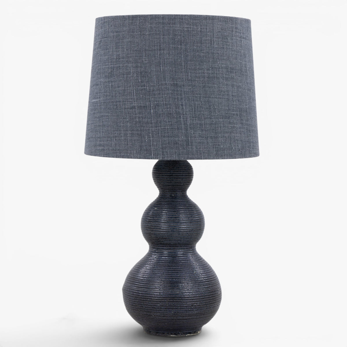 Large table lamp in stoneware
