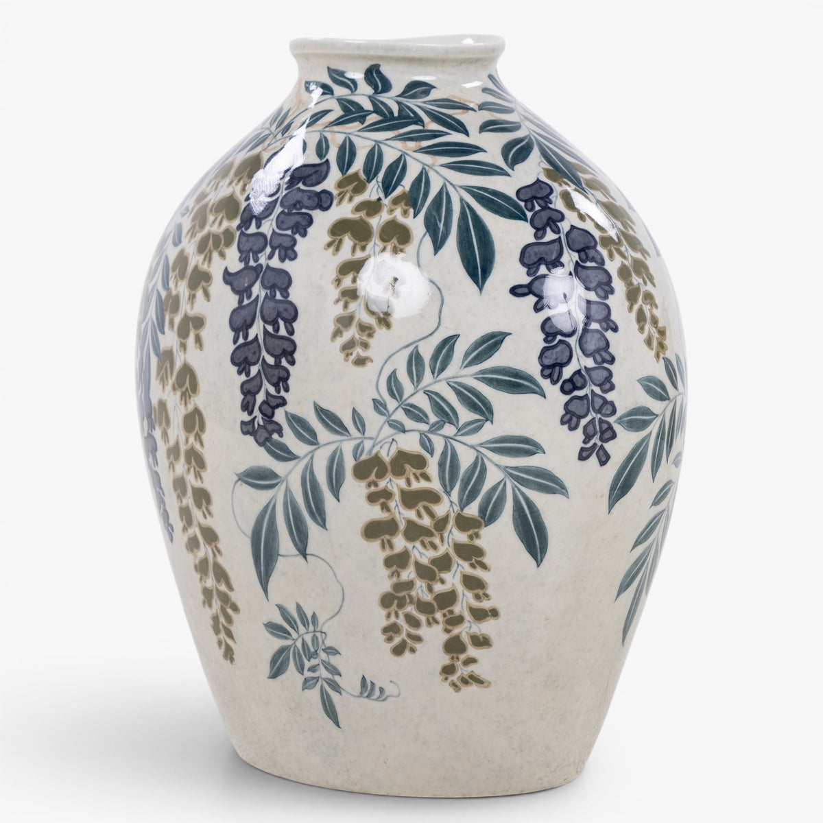 Stor gulvvase i porcelæn
