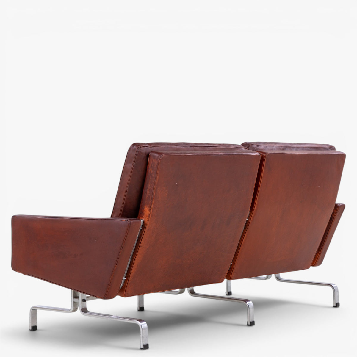 PK 31/2 - 2 pers. sofa i originalt læder