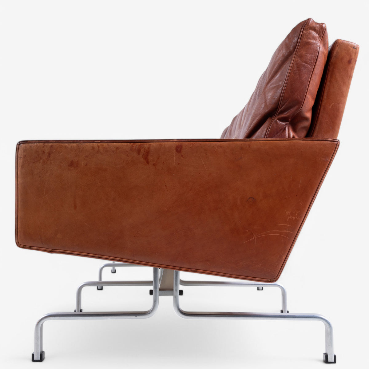 PK 31/3 - 3 pers. sofa i originalt læder