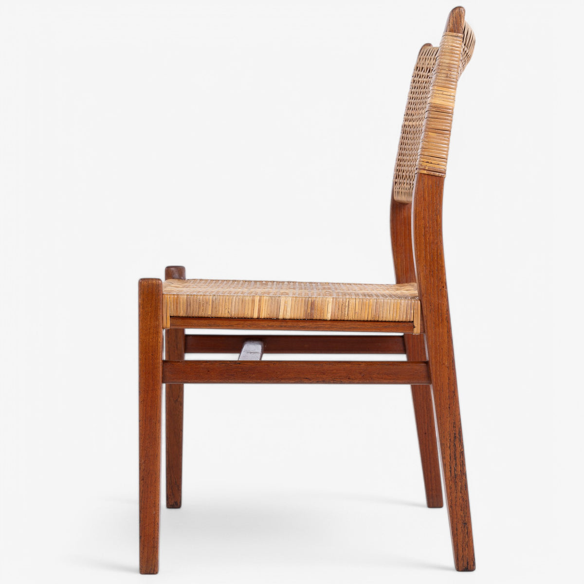 Dining chair in mahogany