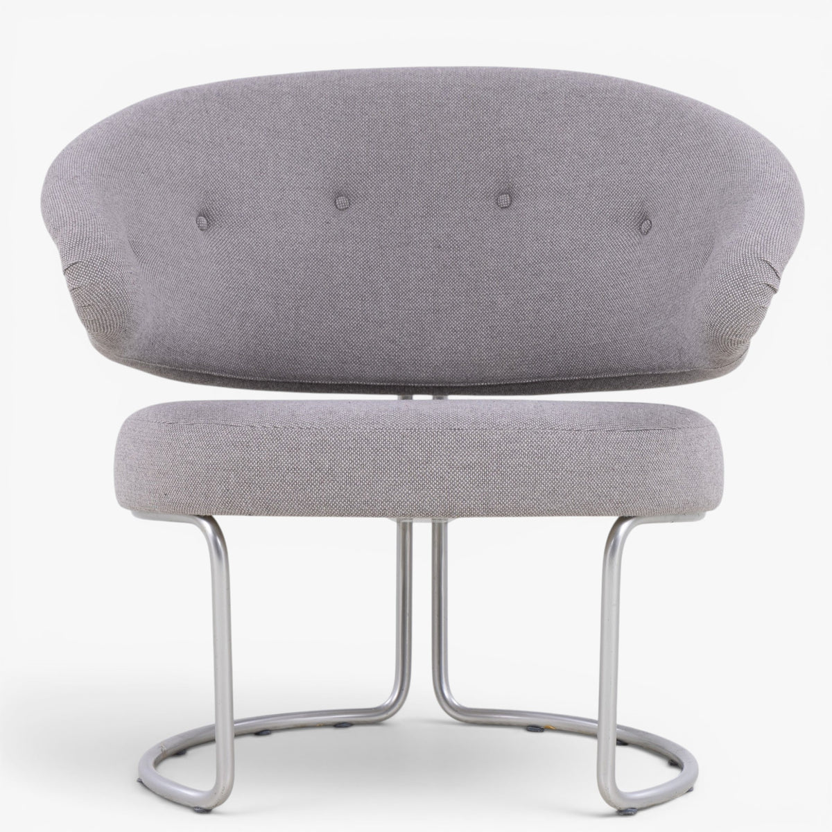 Easy chair in aluminium