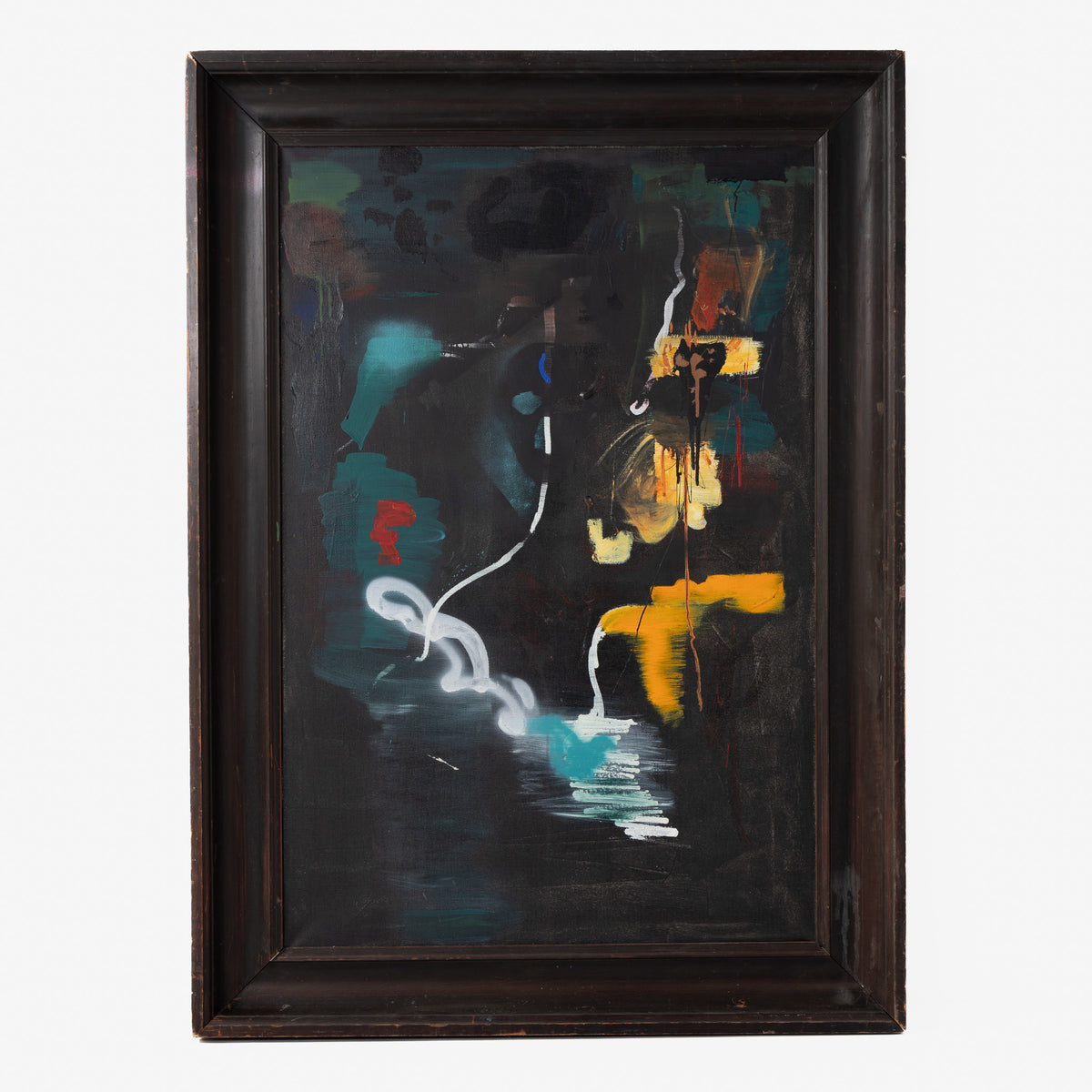 Framed painting