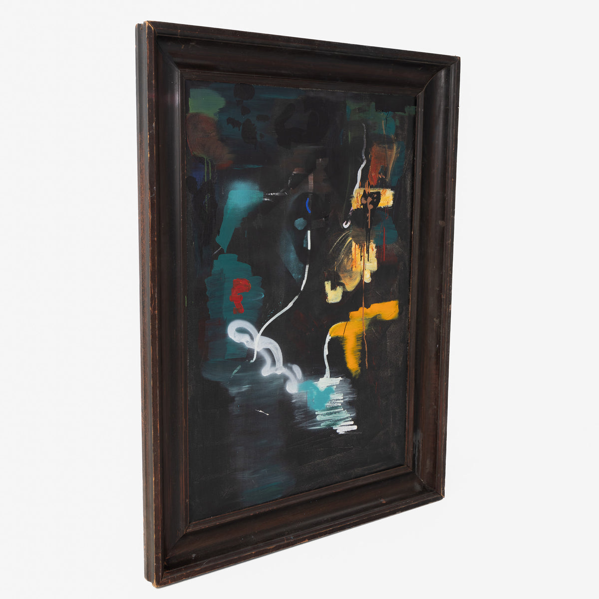 Framed painting