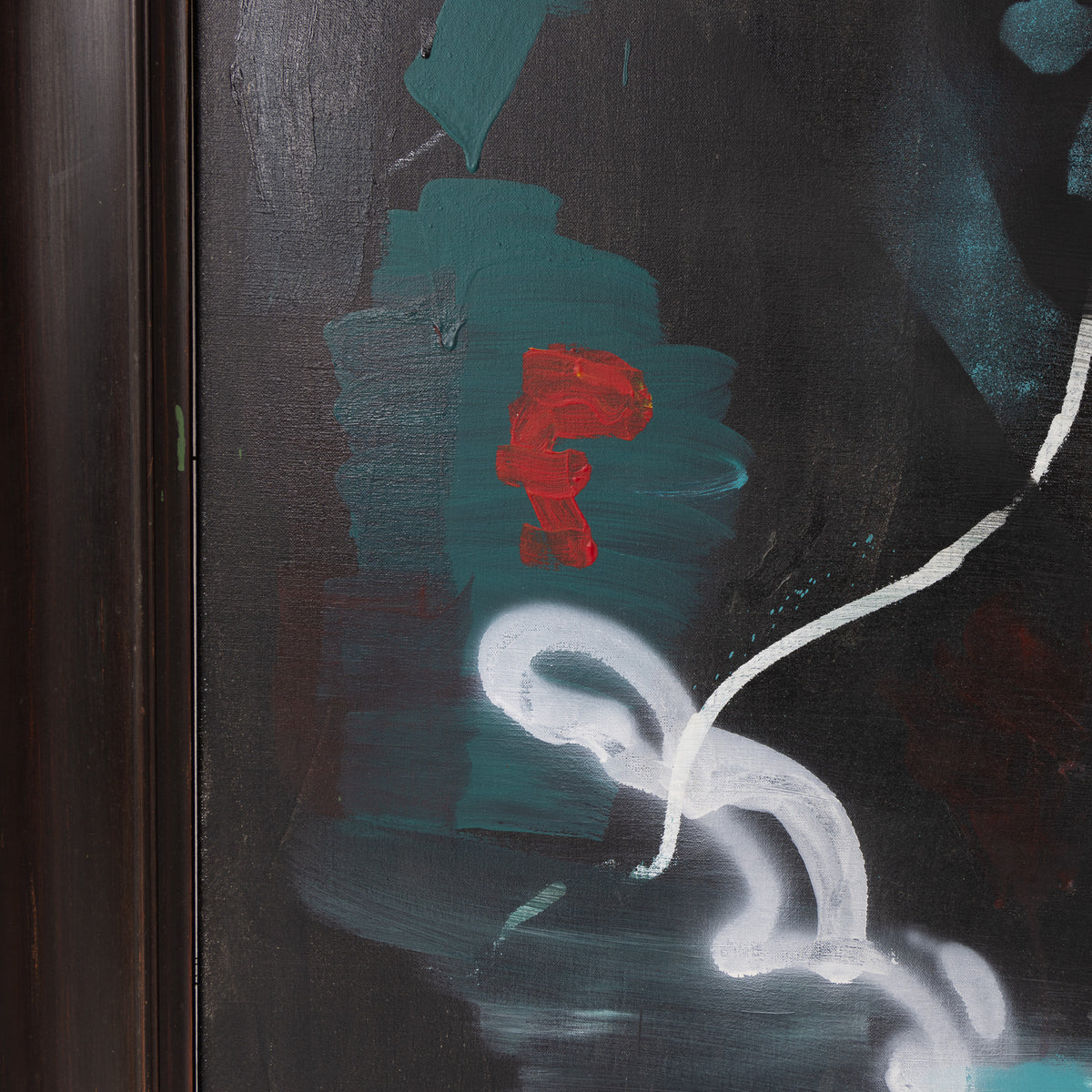 Framed painting