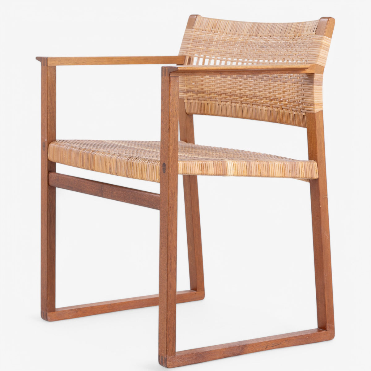 BM 62 - Armchair in mahogany