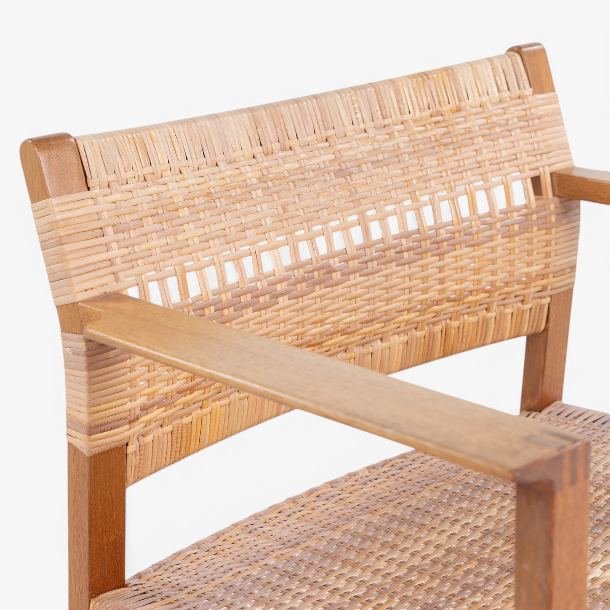 BM 62 - Armchair in mahogany
