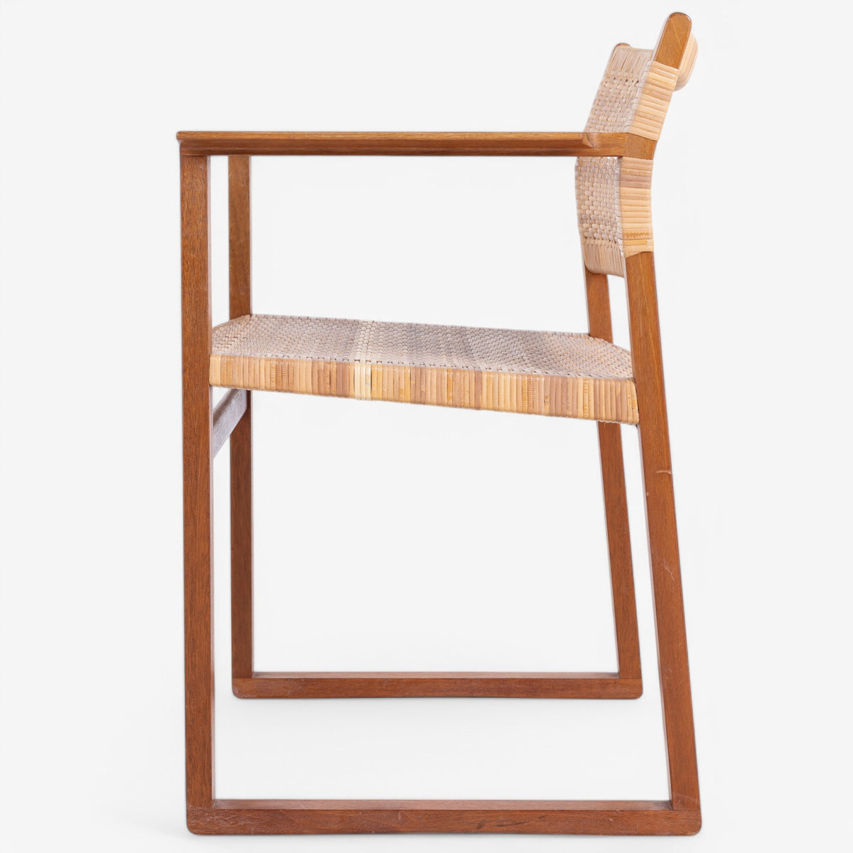 BM 62 - Armchair in mahogany