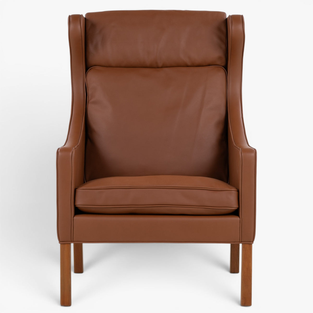 BM 2204 - Wingback chair in Nevada leather