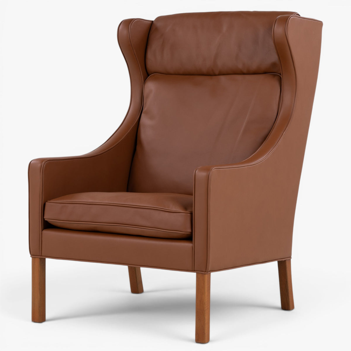 BM 2204 - Wingback chair in Nevada leather
