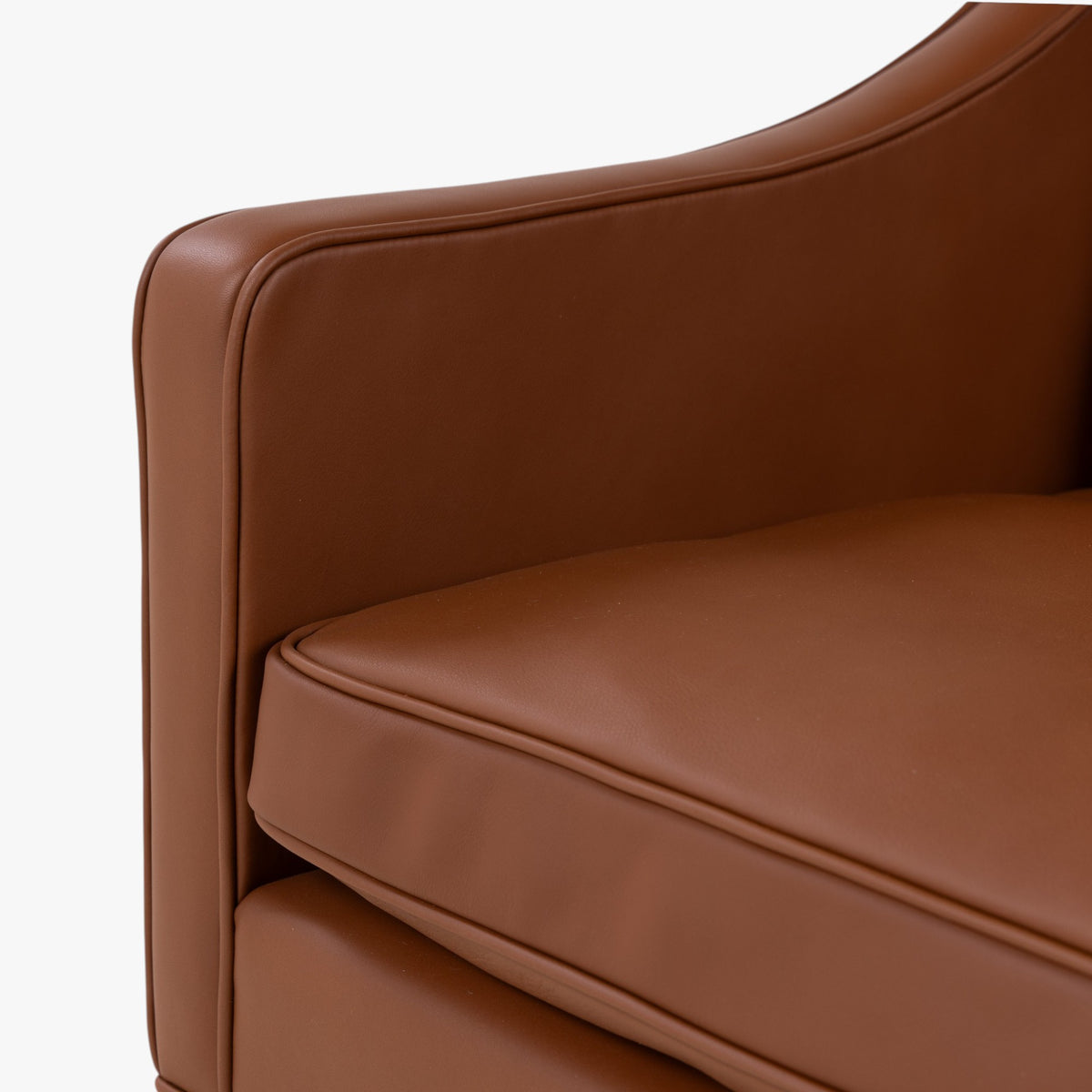 BM 2204 - Wingback chair in Nevada leather