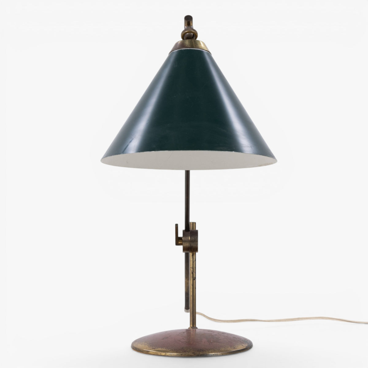 Bordlampe i messing