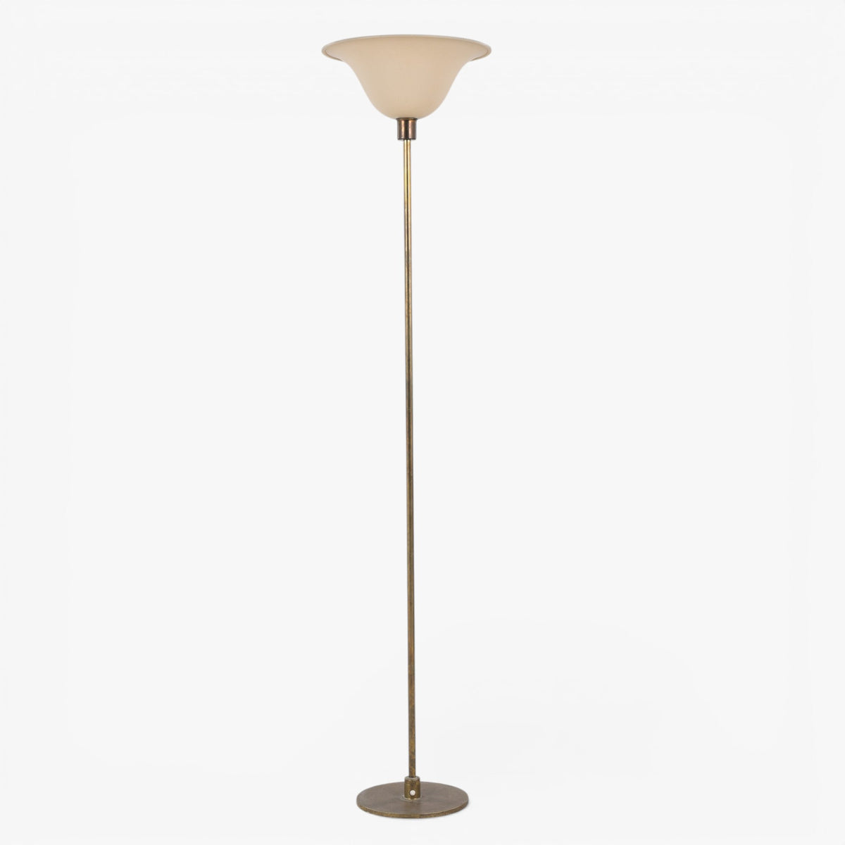 Standerlampe i messing