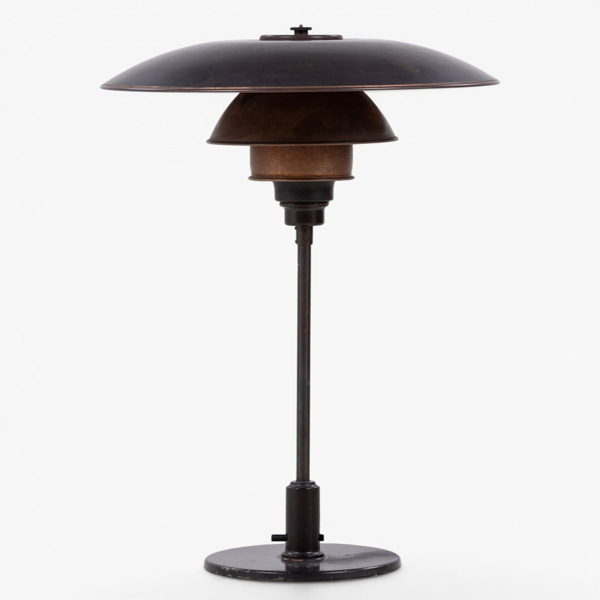 PH 3,5/2,5 - Bordlampe m. kobberskærme