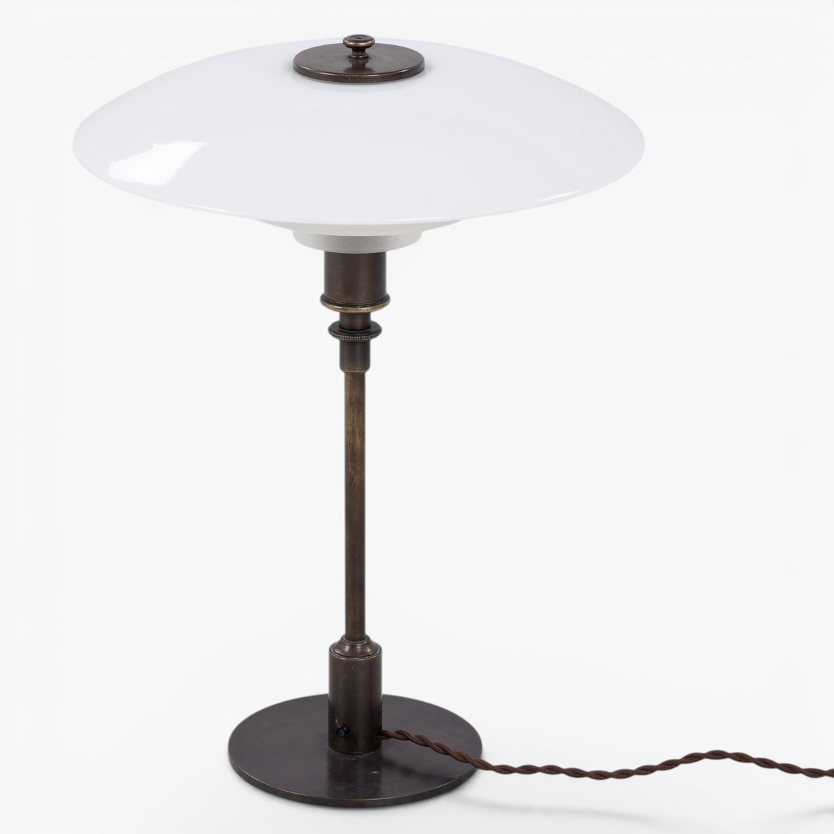 PH 3,5/2 - Table lamp in burnished brass