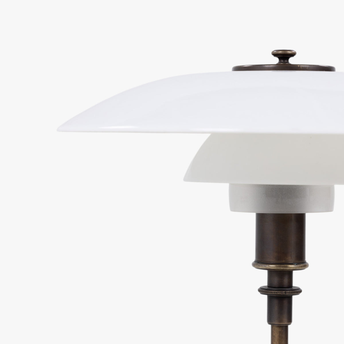PH 3,5/2 - Table lamp in burnished brass