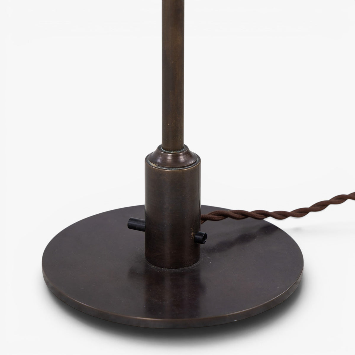 PH 3,5/2 - Table lamp in burnished brass