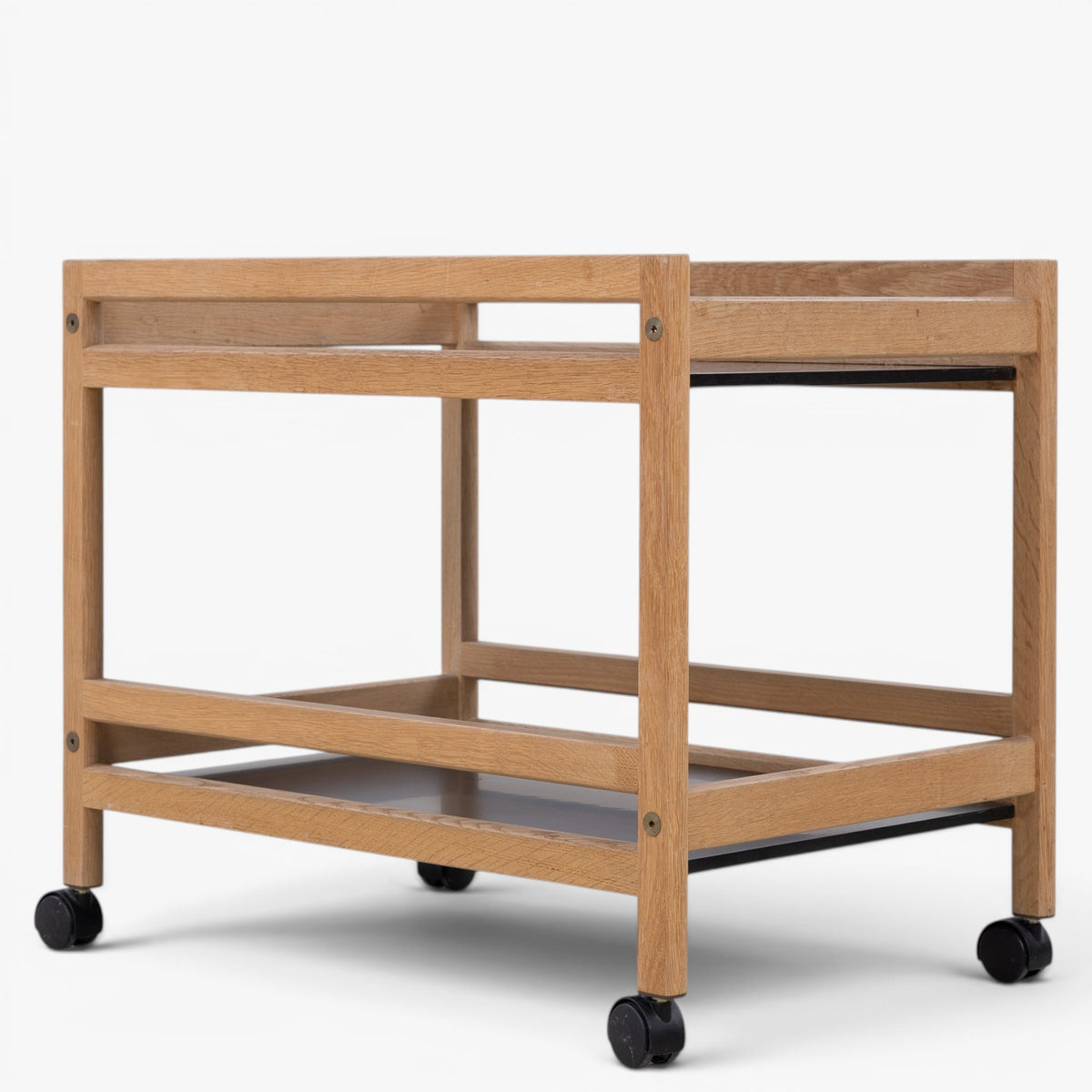 BM 5370 - Serving trolley in oak