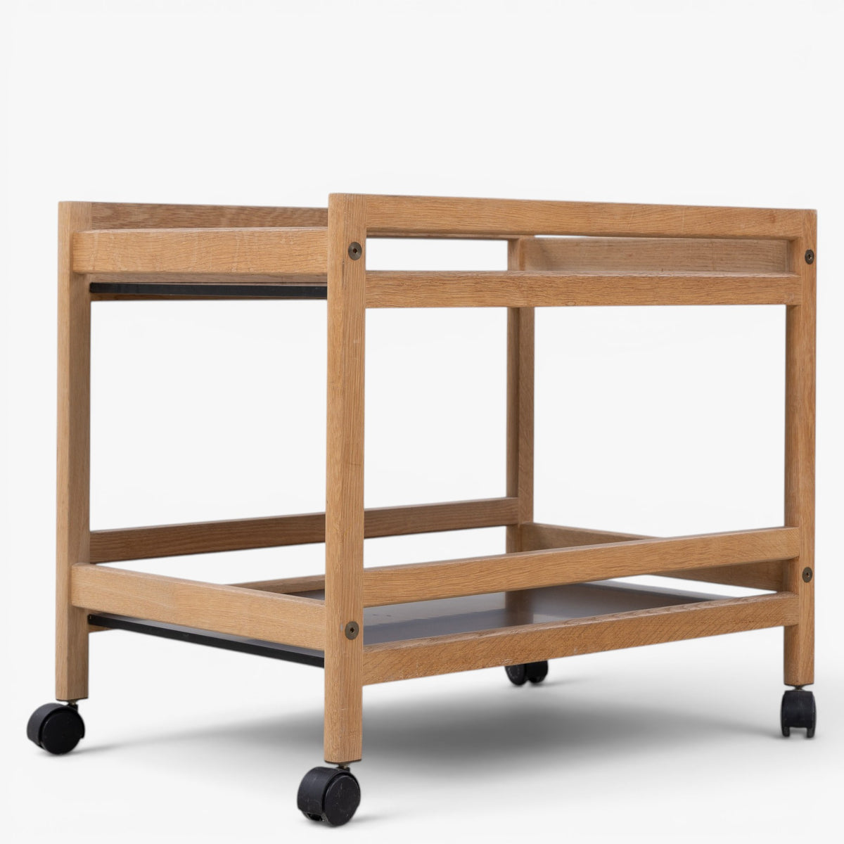 BM 5370 - Serving trolley in oak
