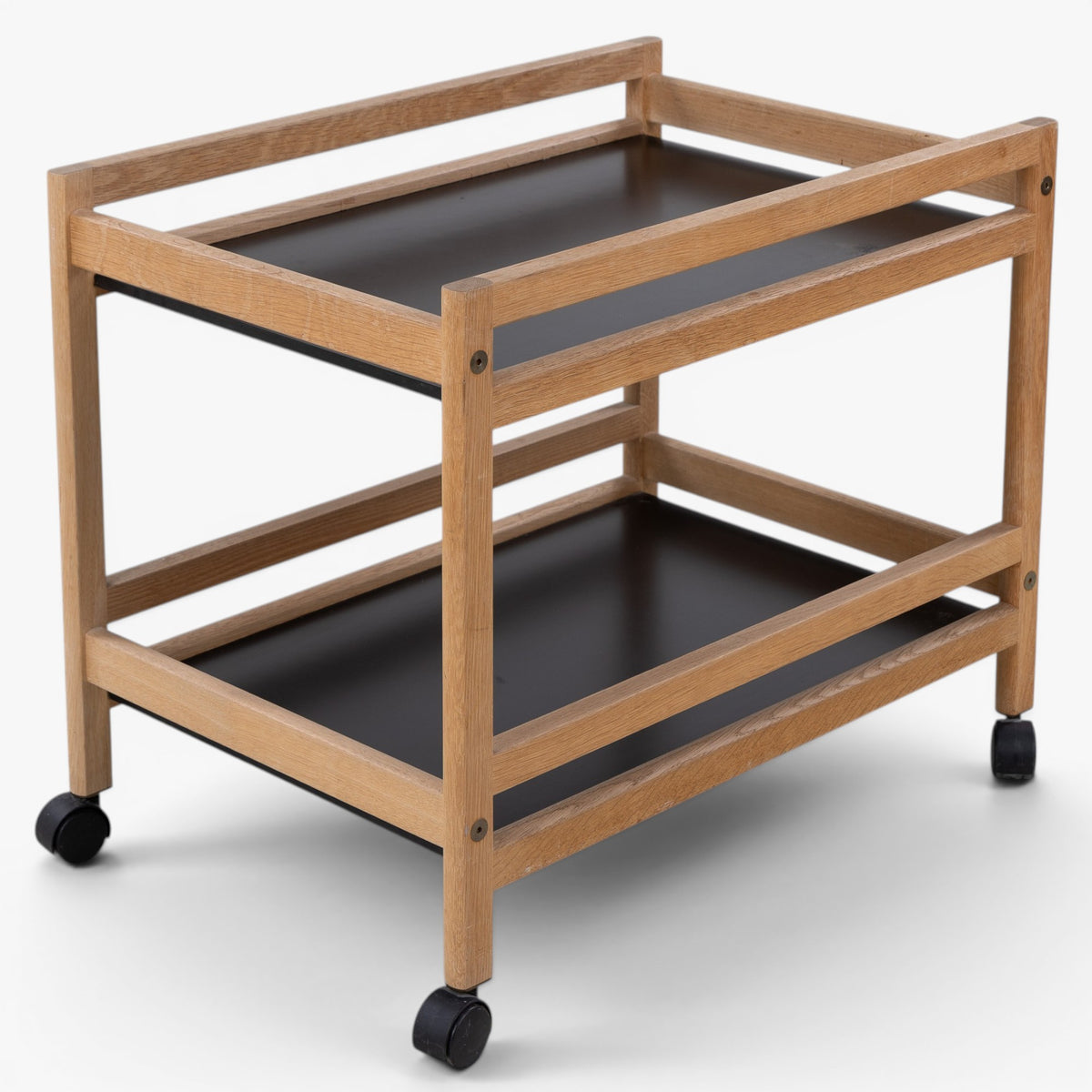BM 5370 - Serving trolley in oak