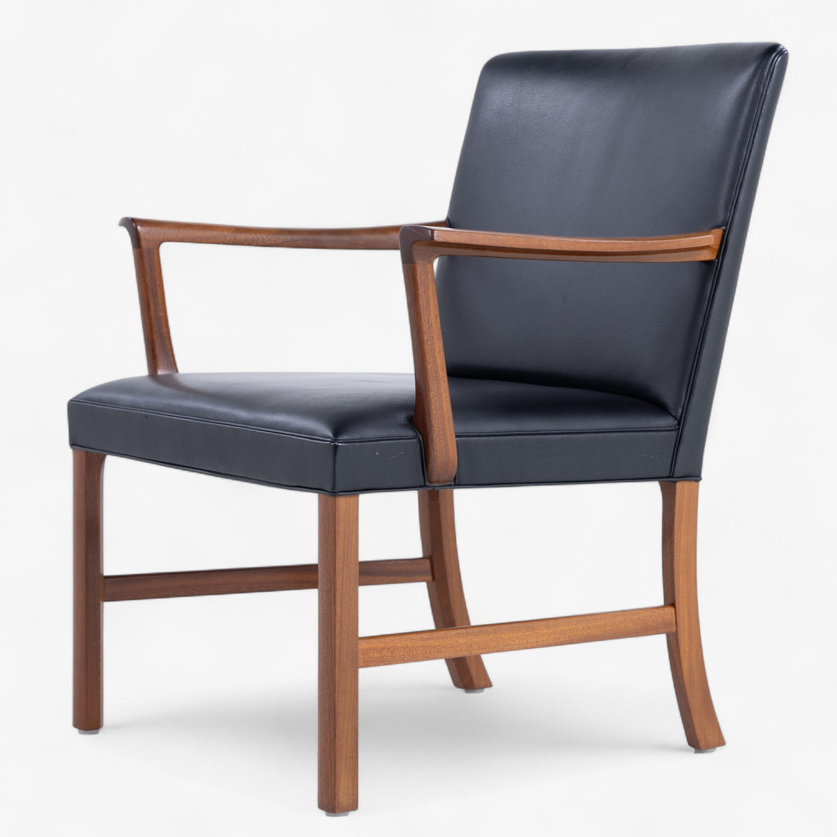Armchair in mahogany