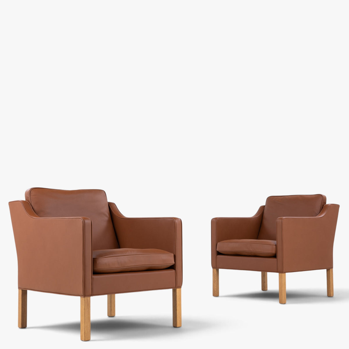BM 2321 - Easy chair in Nevada leather