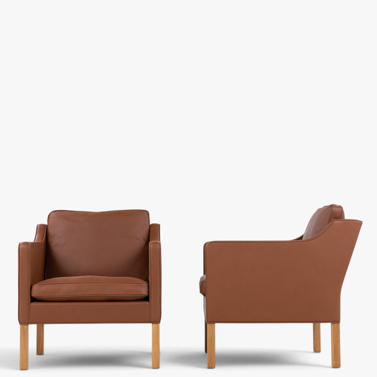 BM 2321 - Easy chair in Nevada leather