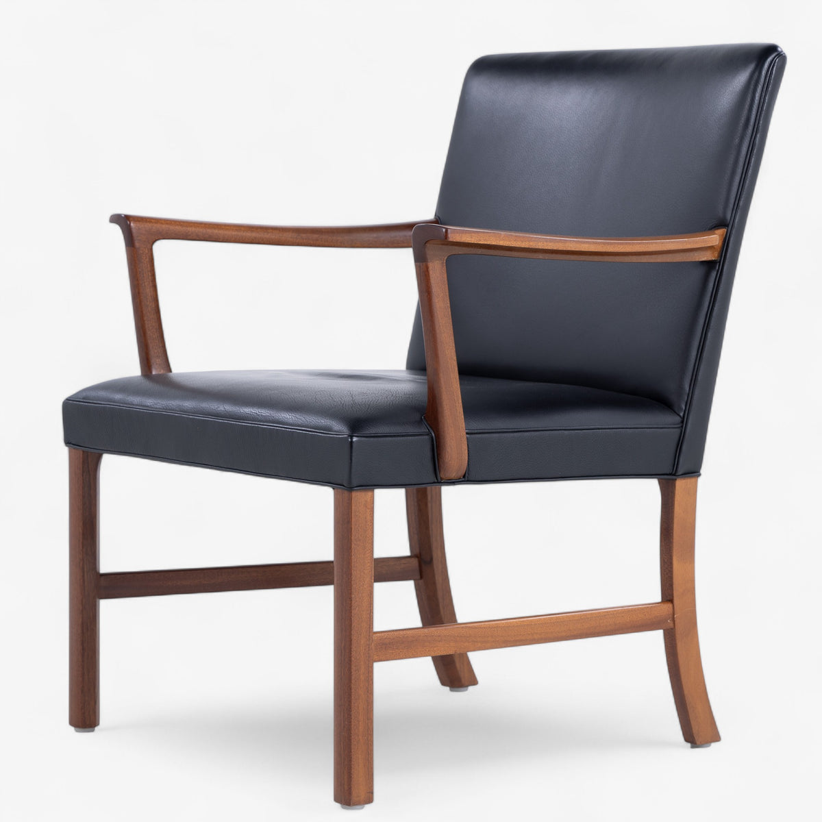 Armchair in mahogany