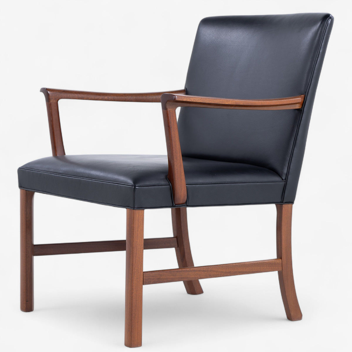 Armchair in mahogany