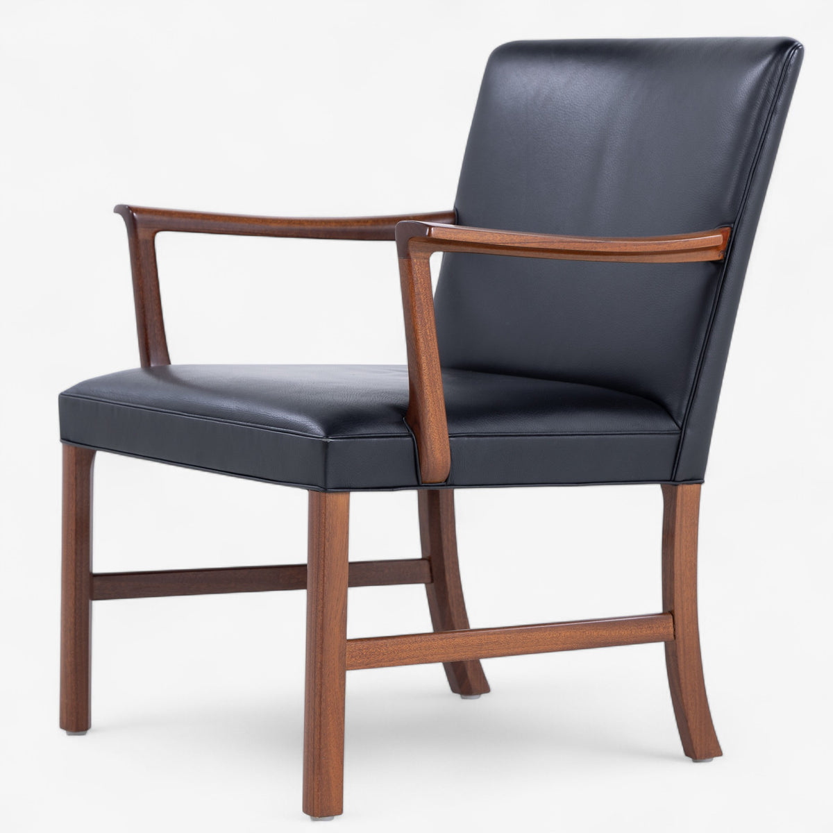 Armchair in mahogany