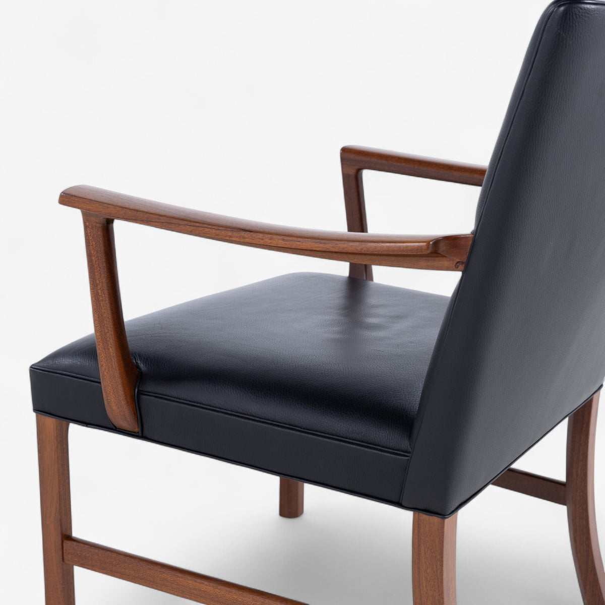 Armchair in mahogany